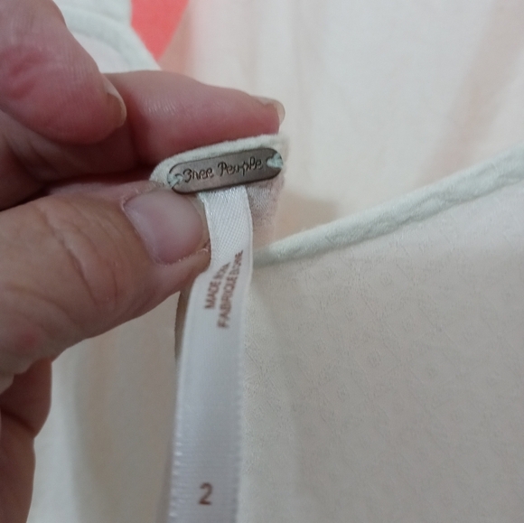 Free People Georgia Neon Lace Lightweight Sleeveless Lined Midi SunDress SM - Picture 11 of 11